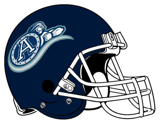 Toronto Argonauts 1995-2004 Helmet vinyl decal